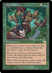 [112]【JP】【FOIL】二重の造物/Dual Nature【PCY】[R][緑]