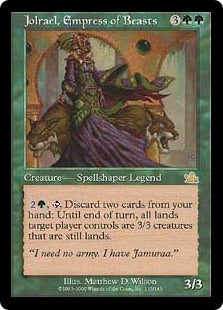[116]【JP】獣たちの女帝ジョルレイル/Jolrael, Empress of Beasts【PCY】[R][緑]