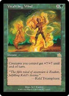 [133]【JP】【FOIL】活力の風/Vitalizing Wind【PCY】[R][緑]