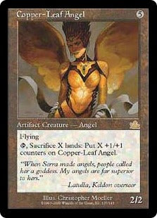 [137]【JP】銅箔の天使/Copper-Leaf Angel【PCY】[R][茶]