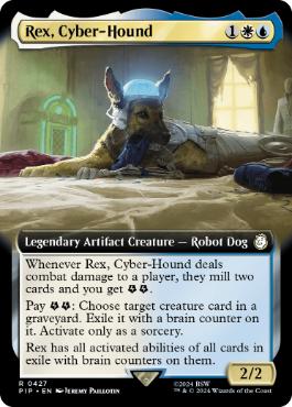 [427]【EN】■拡張アート■サイボーグ犬、レックス/Rex, Cyber-Hound【PIP】[R][多色]