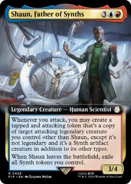 [429]【EN】■拡張アート■シンスの父、ショーン/Shaun, Father of Synths【PIP】[R][多色]