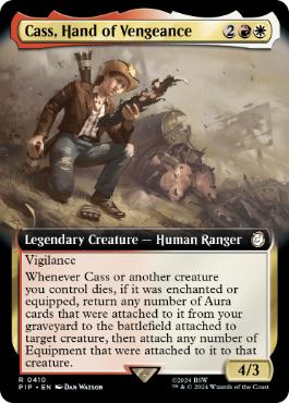 [410]【EN】■拡張アート■復讐者、キャス/Cass, Hand of Vengeance【PIP】[R][多色]