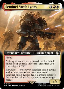 [428]【EN】■拡張アート■センチネル、サラ・リオンズ/Sentinel Sarah Lyons【PIP】[R][多色]