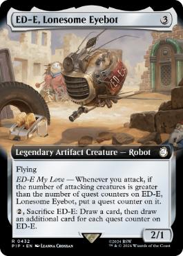 [432]【EN】■拡張アート■孤独なアイボット、ED-E/ED-E, Lonesome Eyebot【PIP】[R][茶]