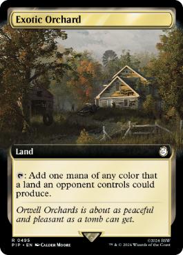 [495]【EN】■拡張アート■風変わりな果樹園/Exotic Orchard【PIP】[R][土地]