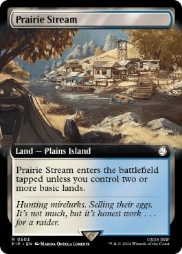 [503]【EN】■拡張アート■大草原の川/Prairie Stream【PIP】[R][土地]