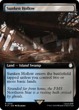 [514]【EN】■拡張アート■窪み渓谷/Sunken Hollow【PIP】[R][土地]
