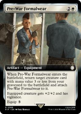 [369]【EN】【FOIL】■拡張アート■戦前の正装/Pre-War Formalwear【PIP】[R][白]