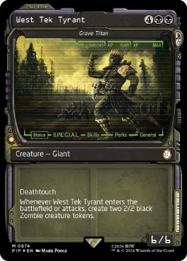 [874]【EN】【サージFOIL】■ショーケース■墓所のタイタン/Grave Titan【PIP】[M][黒]