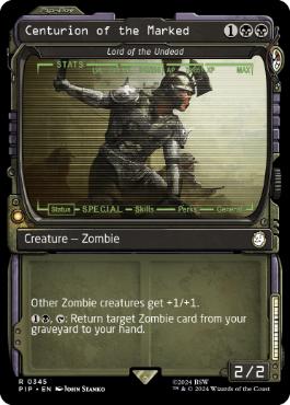 [345]【EN】【FOIL】■ショーケース■アンデッドの王/Lord of the Undead【PIP】[R][黒]