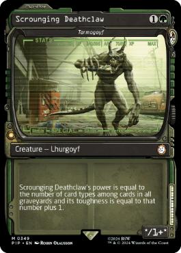[349]【EN】【FOIL】■ショーケース■タルモゴイフ/Tarmogoyf【PIP】[M][緑]