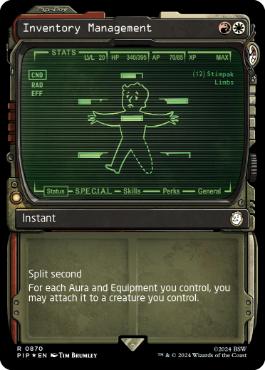 [870]【EN】【サージFOIL】■ショーケース■所持品管理/Inventory Management【PIP】[R][多色]