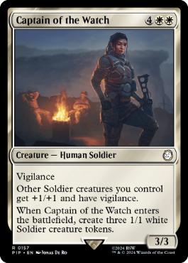 [157]【EN】警備隊長/Captain of the Watch【PIP】[R][白]
