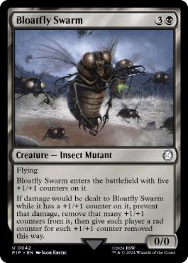 [042]【EN】ブロートフライの大群/Bloatfly Swarm【PIP】[U][黒]