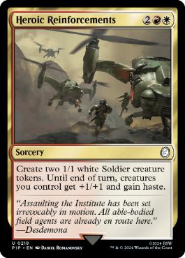 [218]【EN】英雄的援軍/Heroic Reinforcements【PIP】[U][多色]