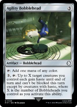 [126]【EN】アジリティのボブルヘッド/Agility Bobblehead【PIP】[U][茶]