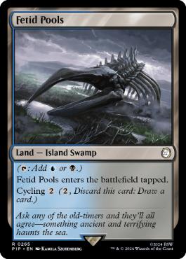 [265]【EN】異臭の池/Fetid Pools【PIP】[R][土地]