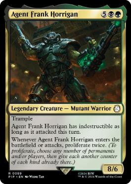 [089]【EN】【FOIL】エージェント、フランク・ホリガン/Agent Frank Horrigan【PIP】[R][多色]
