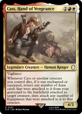 [097]【EN】【FOIL】復讐者、キャス/Cass, Hand of Vengeance【PIP】[R][多色]