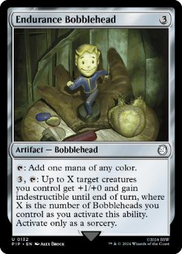 [132]【EN】【FOIL】エンデュランスのボブルヘッド/Endurance Bobblehead【PIP】[U][茶]