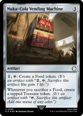 [665]【EN】【サージFOIL】ヌカコーラ自動販売機/Nuka-Cola Vending Machine【PIP】[U][茶]