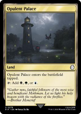 [278]【EN】【FOIL】華やかな宮殿/Opulent Palace【PIP】[U][土地]