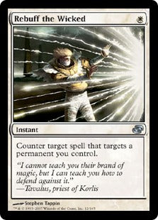 [018]【EN】【FOIL】不愉快の拒絶/Rebuff the Wicked【PLC】[U][白]