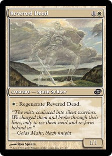 [020]【EN】【FOIL】有徳の死者/Revered Dead【PLC】[C][白]