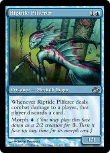 [052]【EN】【FOIL】激浪のこそ泥/Riptide Pilferer【PLC】[U][青]