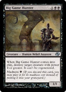 [063]【EN】大物狙い/Big Game Hunter【PLC】[U][黒]