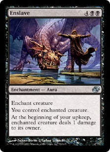 [073]【EN】【FOIL】隷属/Enslave【PLC】[U][黒]