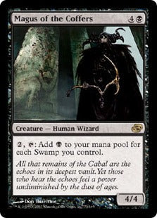 [077]【EN】【FOIL】貴重品室の大魔術師/Magus of the Coffers【PLC】[R][黒]