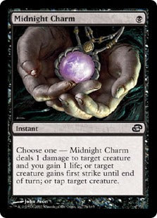 [079]【EN】【FOIL】深夜の魔除け/Midnight Charm【PLC】[C][黒]