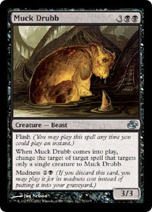 [081]【EN】【FOIL】泥ドラッブ/Muck Drubb【PLC】[U][黒]