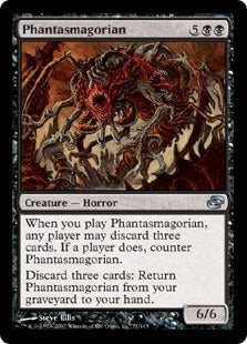 [083]【EN】【FOIL】変幻影魔/Phantasmagorian【PLC】[U][黒]
