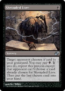 [087]【EN】隠された知識/Shrouded Lore【PLC】[U][黒]