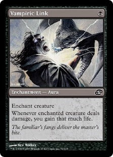 [091]【EN】【FOIL】吸血の絆/Vampiric Link【PLC】[C][黒]