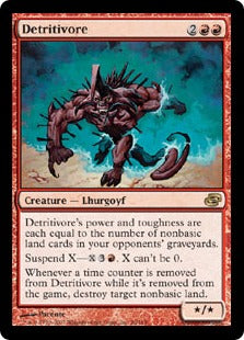 [100]【EN】【FOIL】砕岩を食うもの/Detritivore【PLC】[R][赤]
