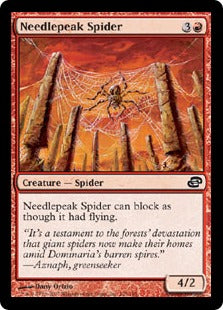 [110]【EN】針先の蜘蛛/Needlepeak Spider【PLC】[C][赤]