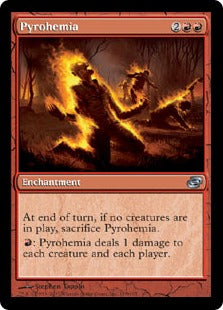 [112]【EN】【FOIL】紅蓮炎血/Pyrohemia【PLC】[U][赤]