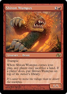 [116]【EN】シヴ山のウンパス/Shivan Wumpus【PLC】[R][赤]