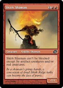 [118]【EN】【FOIL】スカークのシャーマン/Skirk Shaman【PLC】[C][赤]