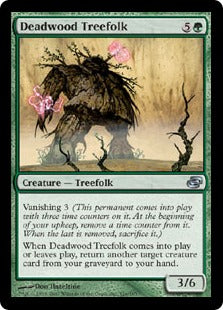 [126]【EN】デッドウッドのツリーフォーク/Deadwood Treefolk【PLC】[U][緑]