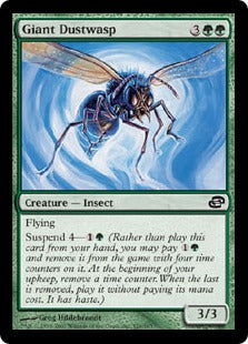 [132]【EN】【FOIL】巨大埃バチ/Giant Dustwasp【PLC】[C][緑]