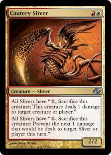 [154]【EN】【FOIL】焼灼スリヴァー/Cautery Sliver【PLC】[U][多色]