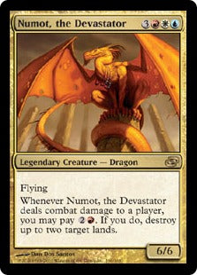 [160]【EN】壊滅させるものヌーマット/Numot, the Devastator【PLC】[R][多色]