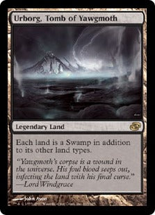 [165]【EN】ヨーグモスの墳墓、アーボーグ/Urborg, Tomb of Yawgmoth【PLC】[R][土地]