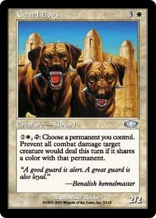 [005]【JP】【FOIL】護衛犬/Guard Dogs【PLS】[U][白]