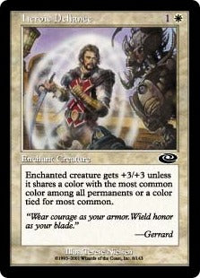 [006]【EN】【FOIL】大胆な挑戦/Heroic Defiance【PLS】[C][白]